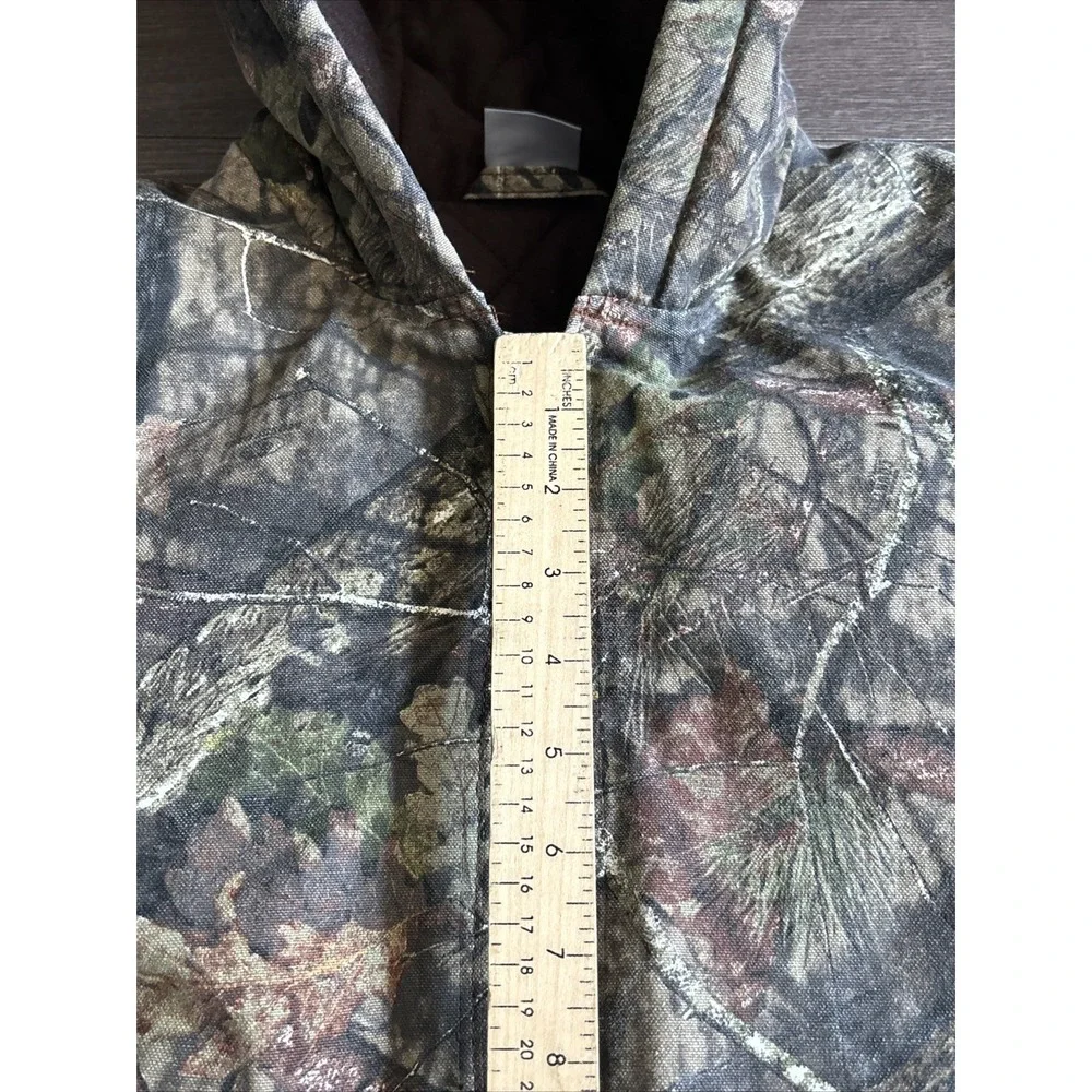 Carhartt Kids Mossy Oak Camo Hooded Active Jacket CP8529 Youth Large 14-16